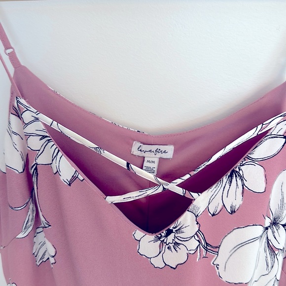 Summer floral tank dress M - Picture 2 of 4